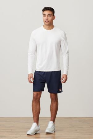 FILA Core 7" Shorts Navy,Mens Tennis | CA.KGSCBX348